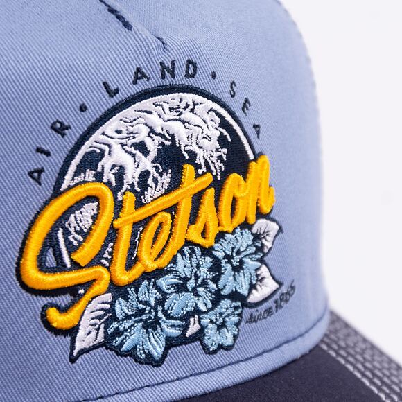 Kšiltovka Stetson Trucker Cap Air Land Sea 7751192 Blue