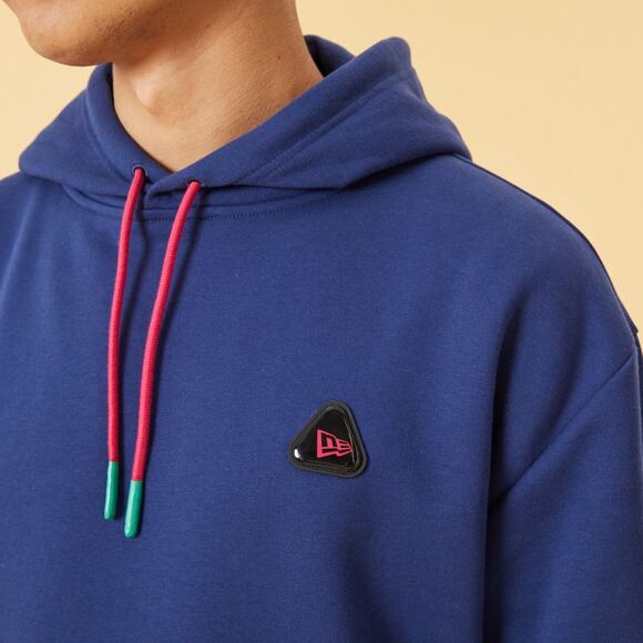 Mikina New Era Patch Oversized Hoody Muave Blue