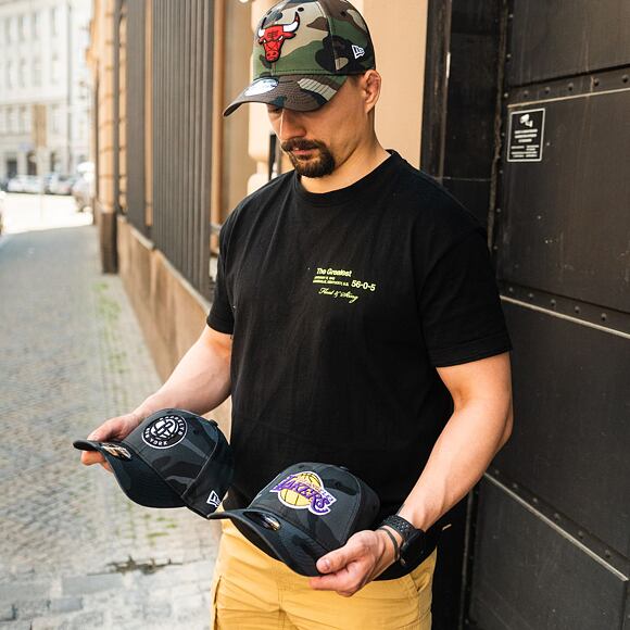 Kšiltovka New Era 9FORTY NBA Camo Los Angeles Lakers Strapback Moonland Camo