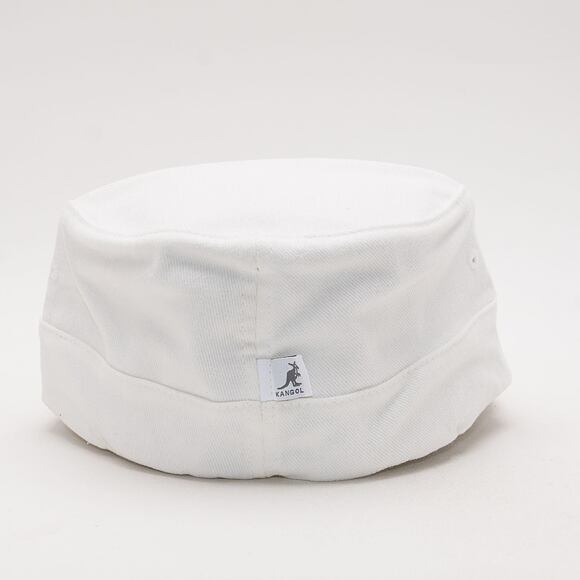 Kšiltovka Kangol - Cotton Twill Army Cap - White
