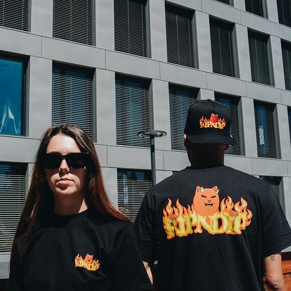 Kšiltovka RIP N DIP Devils Work Trucker Hat Black