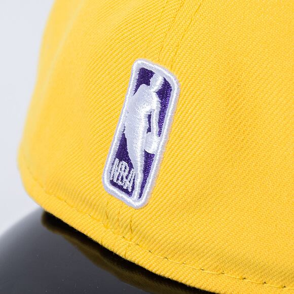 Kšiltovka New Era 59FIFTY NBA Basic Los Angeles Lakers Fitted Yellow / Purple