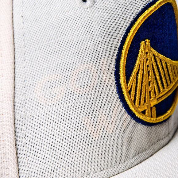 Kšiltovka Mitchell & Ness Cut Away Snapback Nba Golden State Warriors Off White