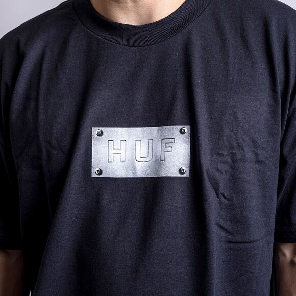 Triko HUF Hardware T-Shirt Black