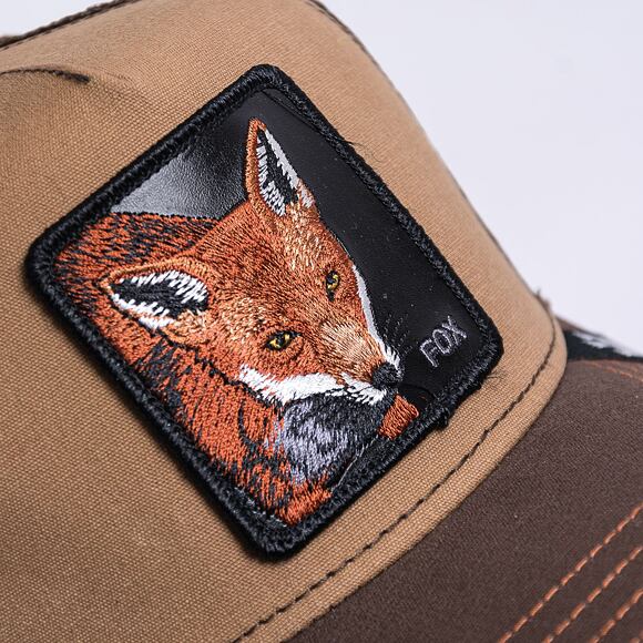 Kšiltovka Goorin - The Fox Trucker - Brown