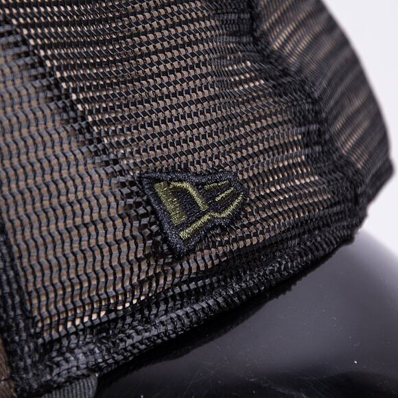 Dětská Kšiltovka New Era - MLB Clean 9FORTY Trucker - NY Yankees - Woodland Camo / Black