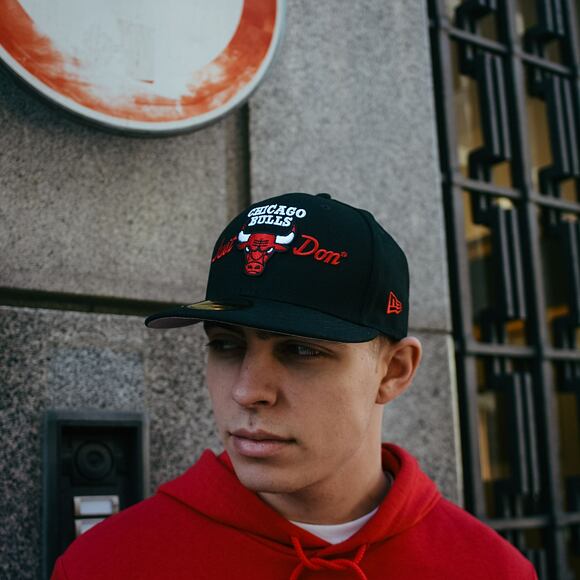 Kšiltovka New Era 59FIFTY NBA Just Don Chicago Bulls Black