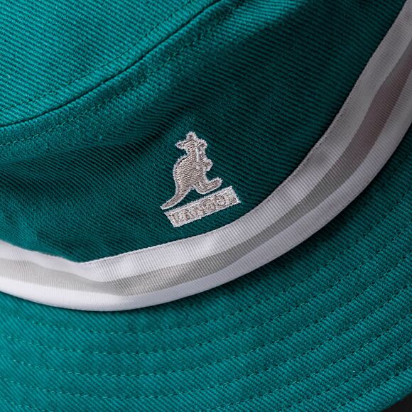Klobouk Kangol Stripe Lahinch Turf Green