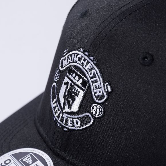 Kšiltovka New Era 9FIFTY Stretch-Snap Tonal Manchester United FC Black / Optic White