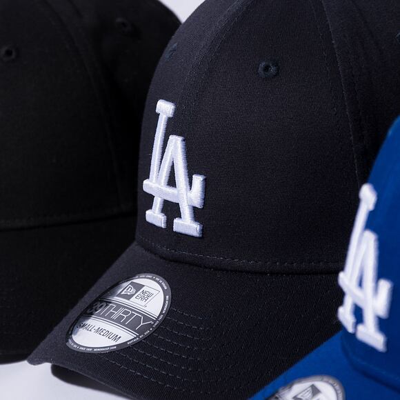 Kšiltovka New Era League Essential Los Angeles Dodgers 39THIRTY Light Royal/White