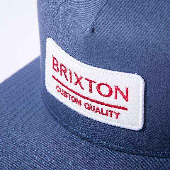 Kšiltovka Brixton Palmer Proper MP Mesh Cap Pacific Blue / White