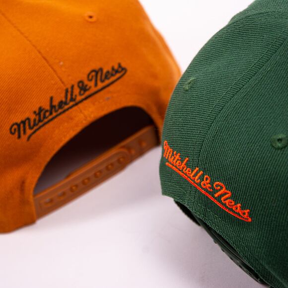 Kšiltovka Mitchell & Ness NCAA Team 2 Tone 2.0 Snapback Florida A&M University Green / Orange