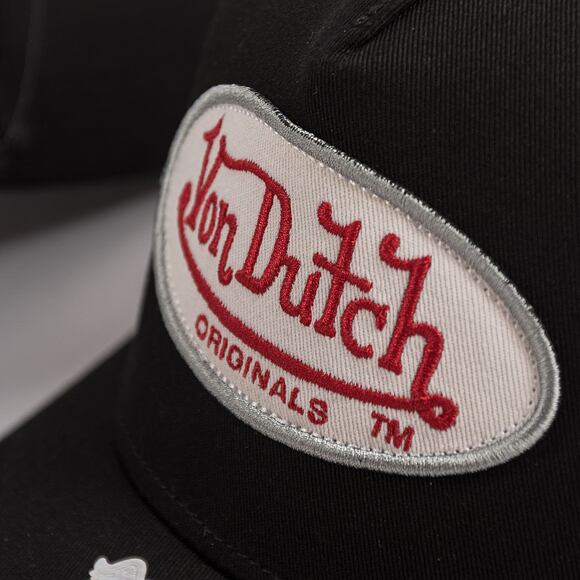 Kšiltovka Von Dutch Boston Trucker Cotton Black / Red