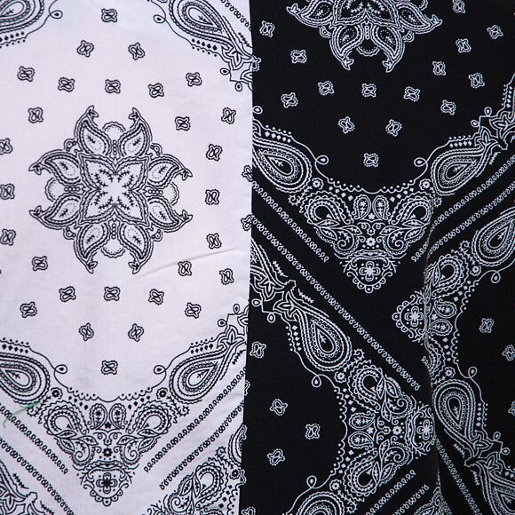 Košile Karl Kani Chest Signature Paisley Block Resort Shirt black/white