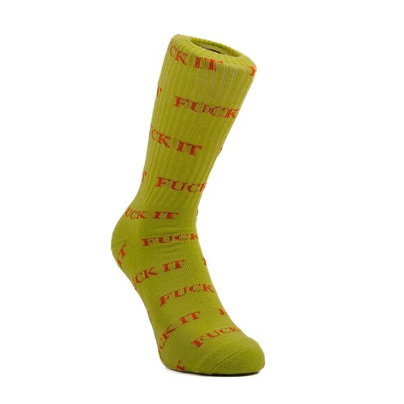 Ponožky HUF Fuck It Sock sk00420-lime