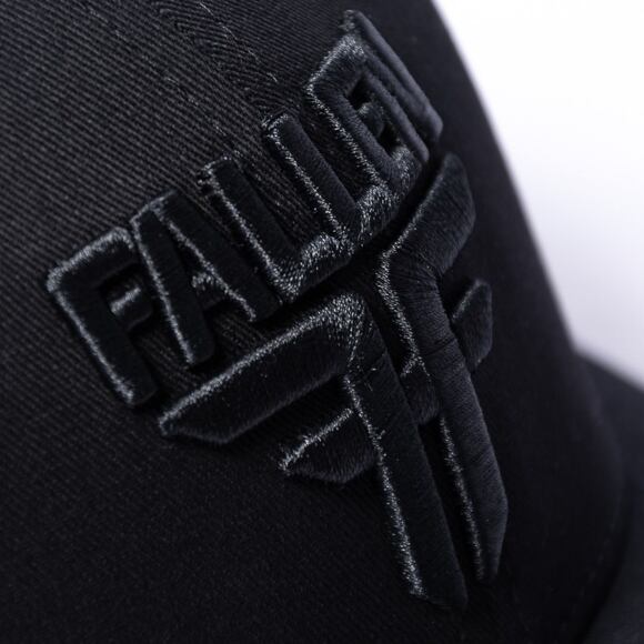 Kšiltovka Fallen Insignia Curve Black/Black