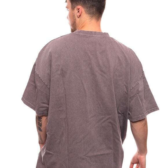 Triko Karl Kani Small Signature Heavy Jersey Washed Boxy Tee grey