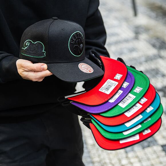Kšiltovka Mitchell & Ness Tc Bottoms Snapback Hwc NBA MIAMI HEAT Black