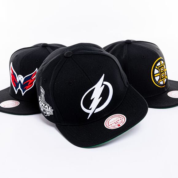 Kšiltovka Mitchell & Ness NHL Top Spot Snapback Tampa Bay Lightning Black