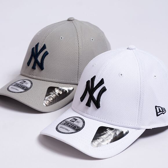 Kšiltovka New Era 9FORTY MLB Diamond Era Essential New York Yankees - Graphite / Navy
