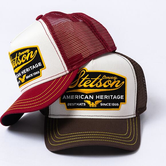 Kšiltovka Stetson - Trucker Cap American Heritage - 67