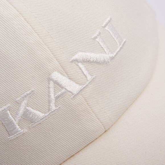 Kšiltovka Karl Kani - Retro Distress Dad Cap - off white