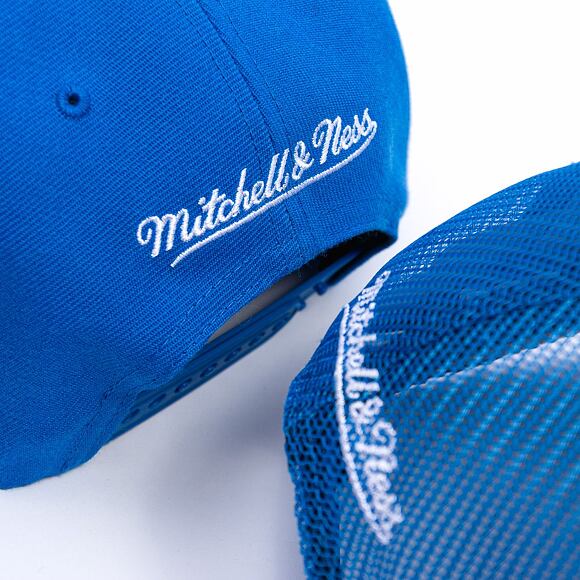 Kšiltovka Mitchell & Ness - Dallas Mavericks - Evergreen Trucker - Blue