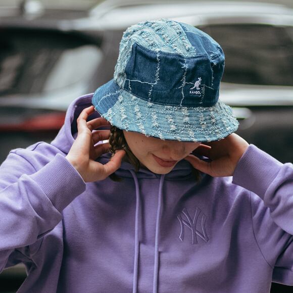 Dámská Mikina New Era - MLB Essential Hoody - NY Yankees - Purple