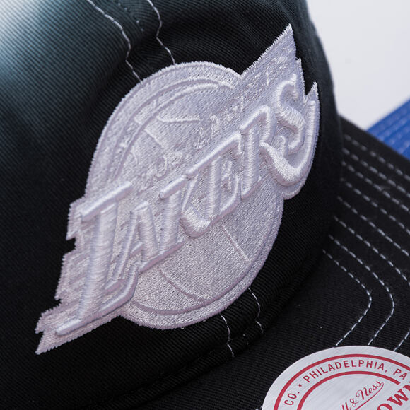 Kšiltovka Mitchell & Ness - Dip Dye Pro Snapback - Los Angeles Lakers - Black