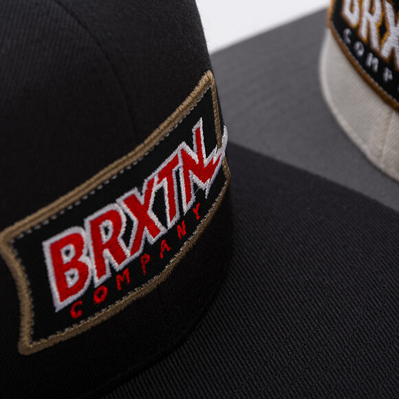 Kšiltovka Brixton - Lightning Mp Snpk - Black