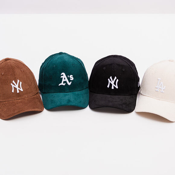 Kšiltovka New Era - MLB Seasonal Cord 39THIRTY - LA Dodgers - Cream
