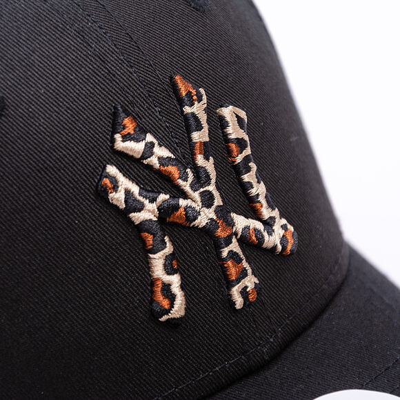 Dámská Kšiltovka New Era - MLB Leopard Infill 9FORTY - NY Yankees - Black