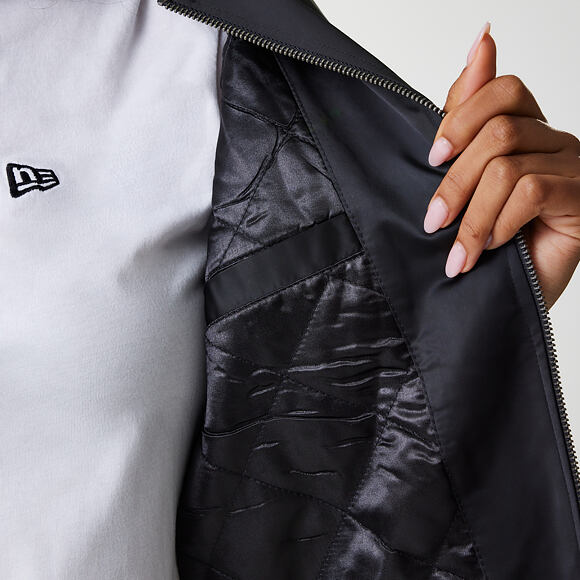 Dámská Bunda New Era - Satin Bomber - Black