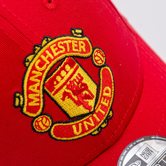 Dětská Kšiltovka New Era - Basic 9FORTY - Manchester United FC - Scarlet