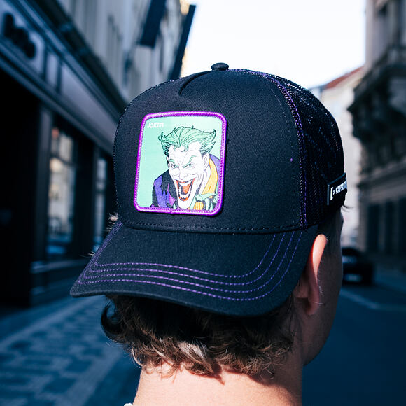 Kšiltovka Capslab - Trucker Batman - Joker Trucker Black / Green