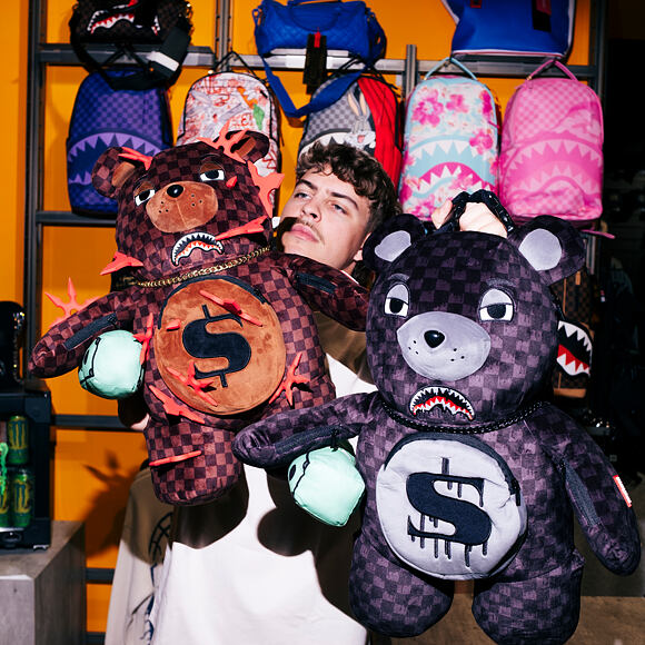 Batoh Sprayground - Dripping Sharks In Paris Moneybear Teddy Bear