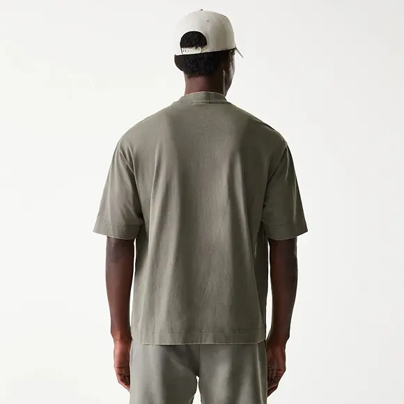 Triko New Era - NBA Washed Box Tee - LA Lakers - Grey
