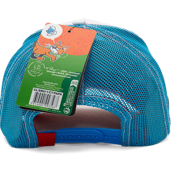 Kšiltovka Capslab - Smurfs Trucker - Papa - Red / Blue