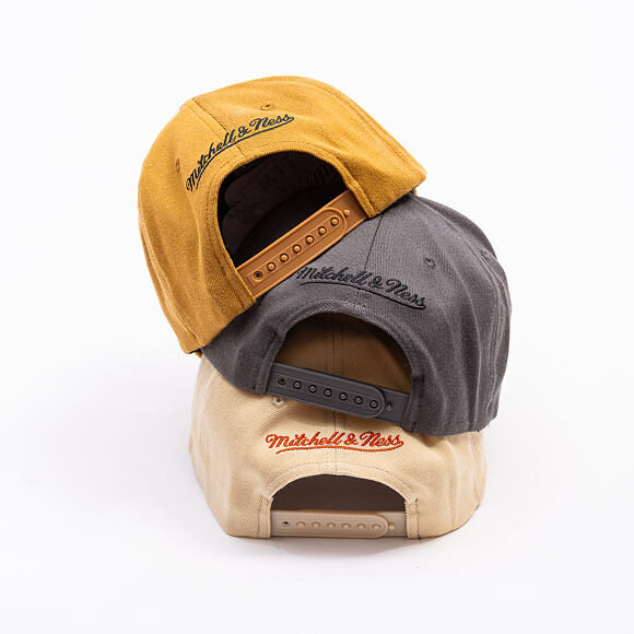 Kšiltovka Mitchell & Ness - Branded Pinscript Classic Red - Charcoal / Black