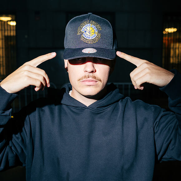 Kšiltovka Mitchell & Ness - NBA Tilted Pro Snapback Hwc - Golden State Warriors - Black