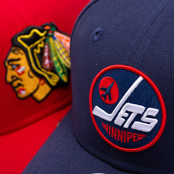 Kšiltovka New Era - NHL 9SEVENTY Stretch-Snap - Winnipeg Jets - Team Color
