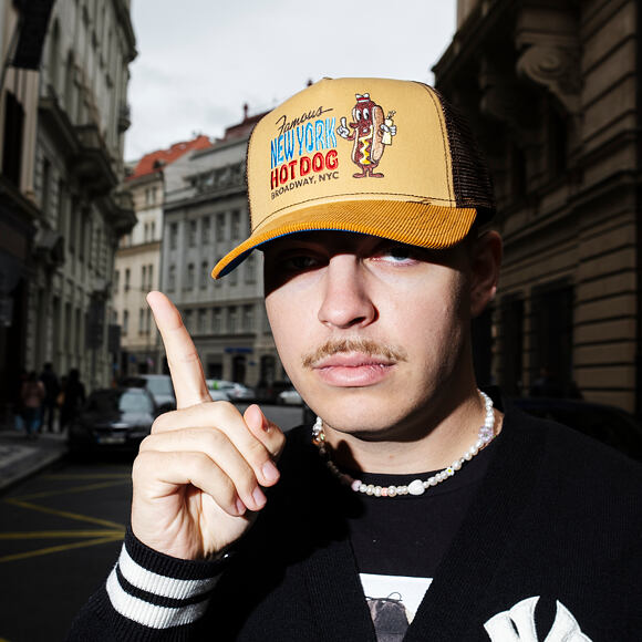 Kšiltovka Stetson - Trucker Cap Famous by JJ Hats