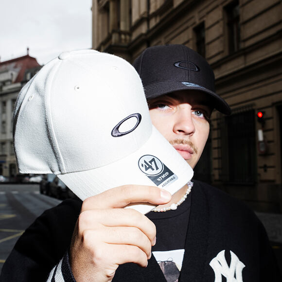 Kšiltovka Oakley - 47 Oakley Mvp Cap - Mist/Graphite