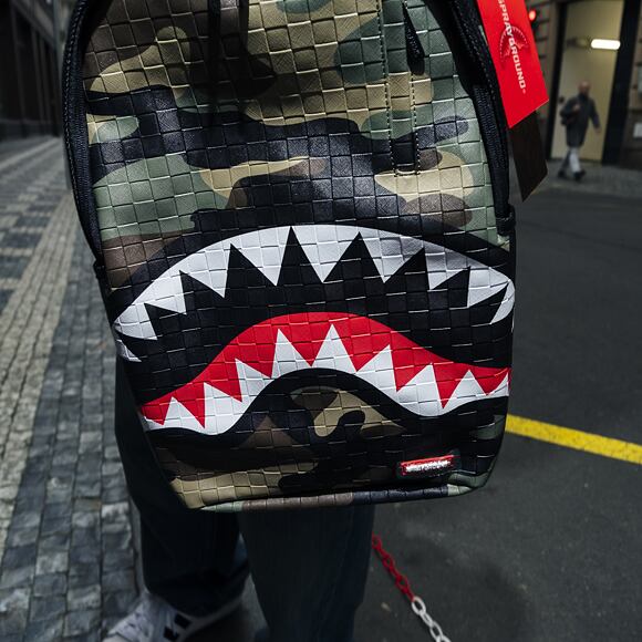 Batoh Sprayground Woodland Camo Check Backpack