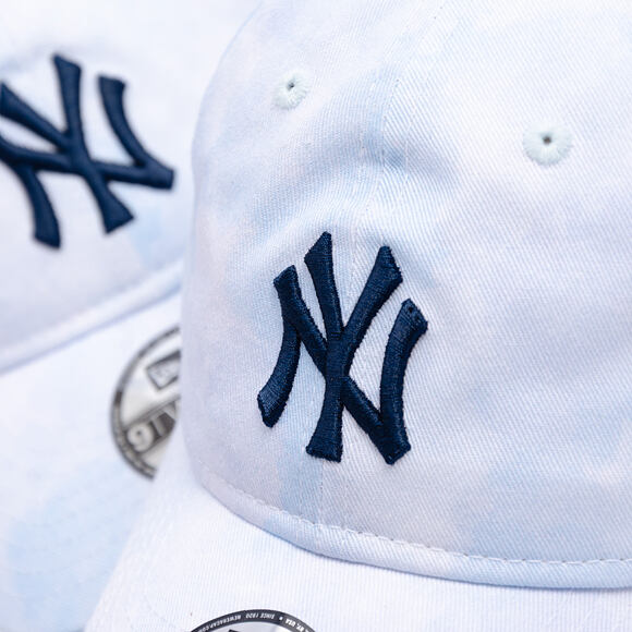 Dětská Kšiltovka New Era - MLB Tie Dye 9TWENTY - NY Yankees - Sky Blue