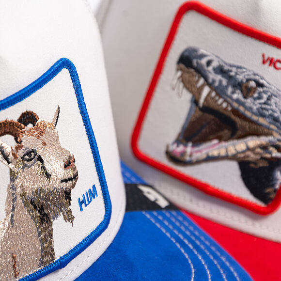 Kšiltovka Goorin - Suede Goat - Digital / Royal