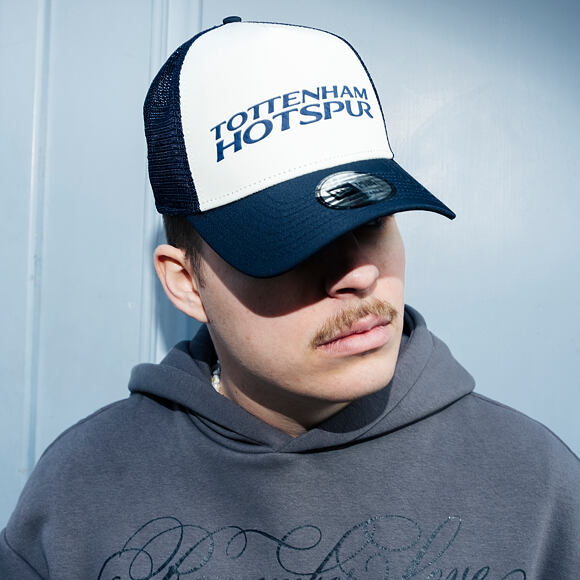 Kšiltovka New Era -  Puff Wordmark 9FORTY Trucker - Tottenham Hotspur FC - Navy