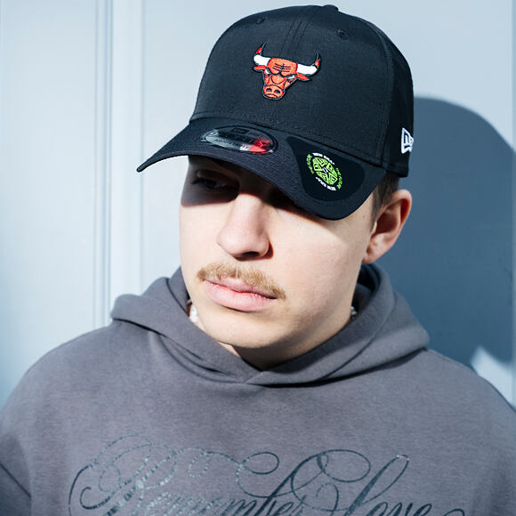 Kšiltovka New Era - NBA Recycled Midi 9FORTY - Chicago Bulls - Black