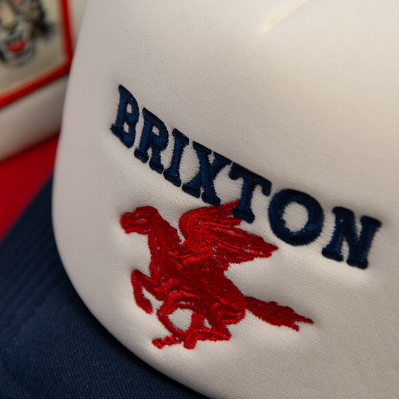 Kšiltovka Brixton - Pegasus MP Trucker - White/Navy