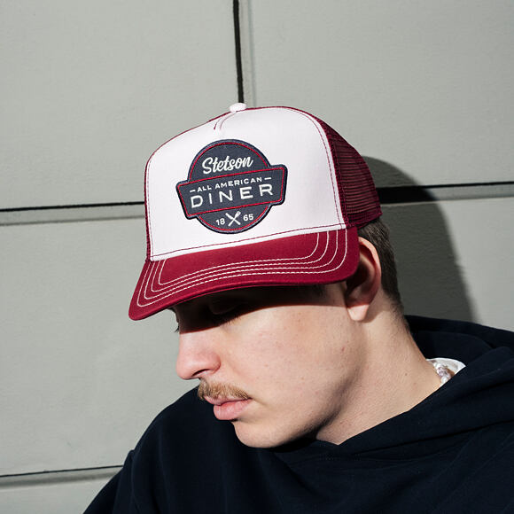 Kšiltovka Stetson - Trucker Cap - All American Diner - 88